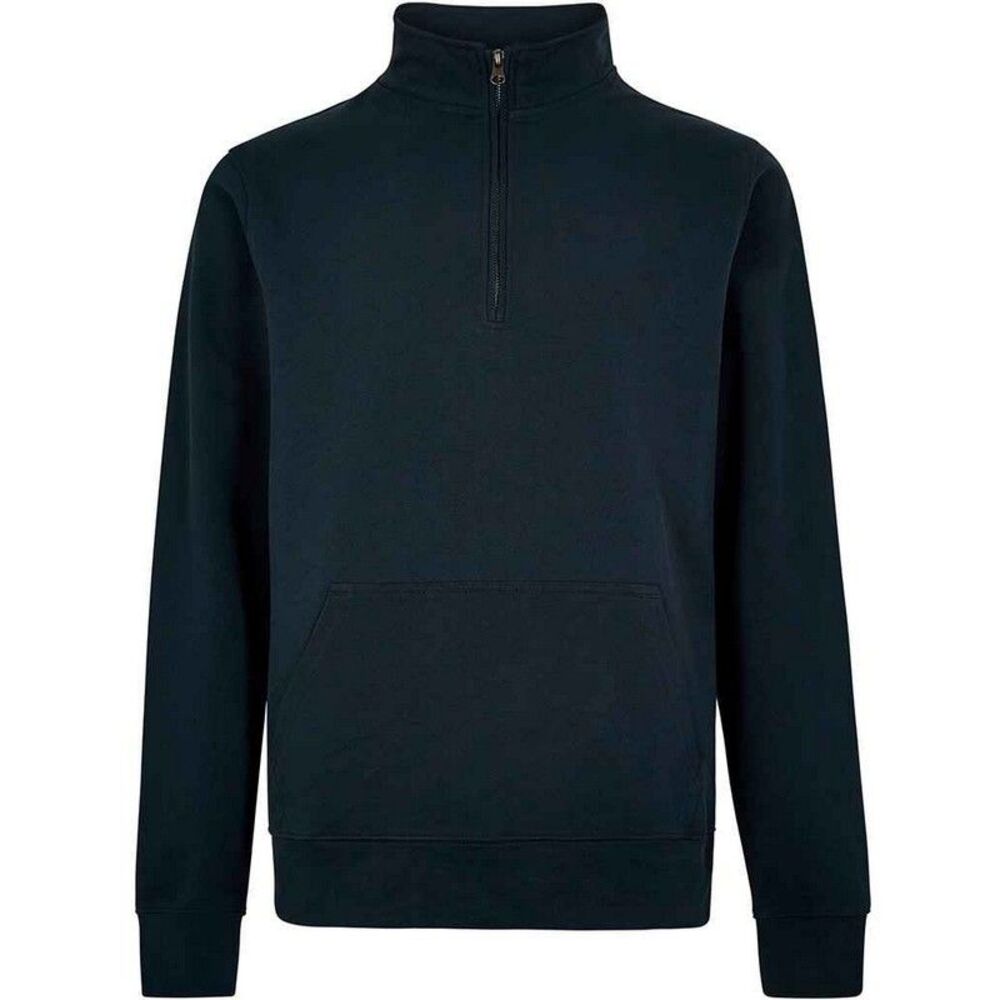 Kustom Kit Unisex Adult Pique Quarter Zip Sweatshirt / Navy